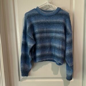 Blue Gradient Women's Sweater